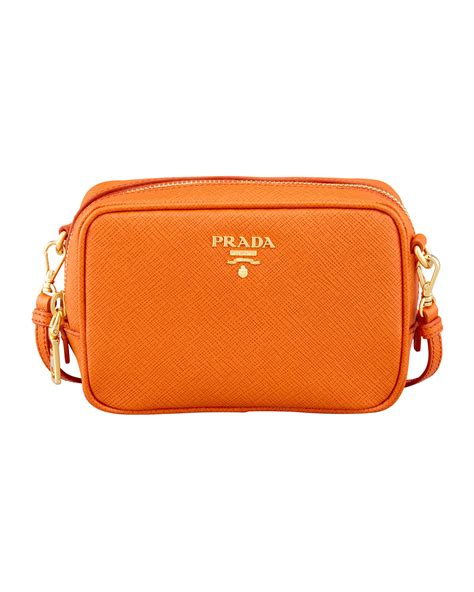 prada orange crossbody bag